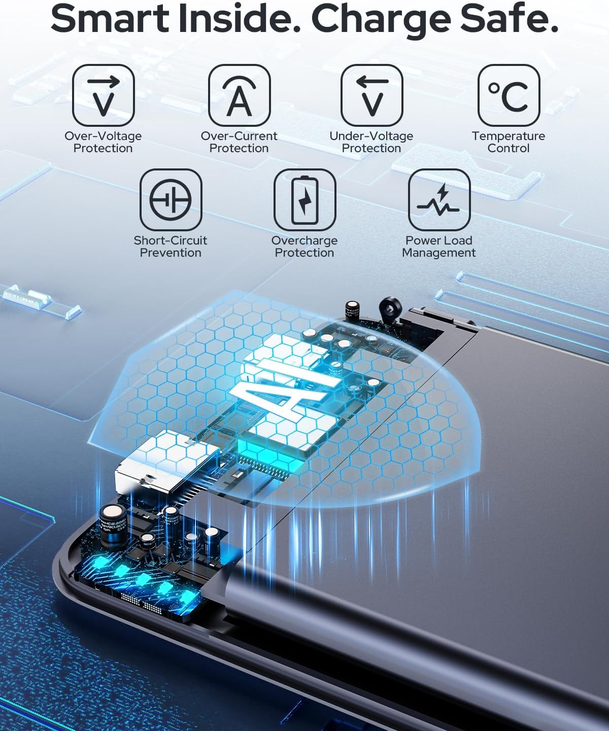 Slim Magnetic Travel Charger