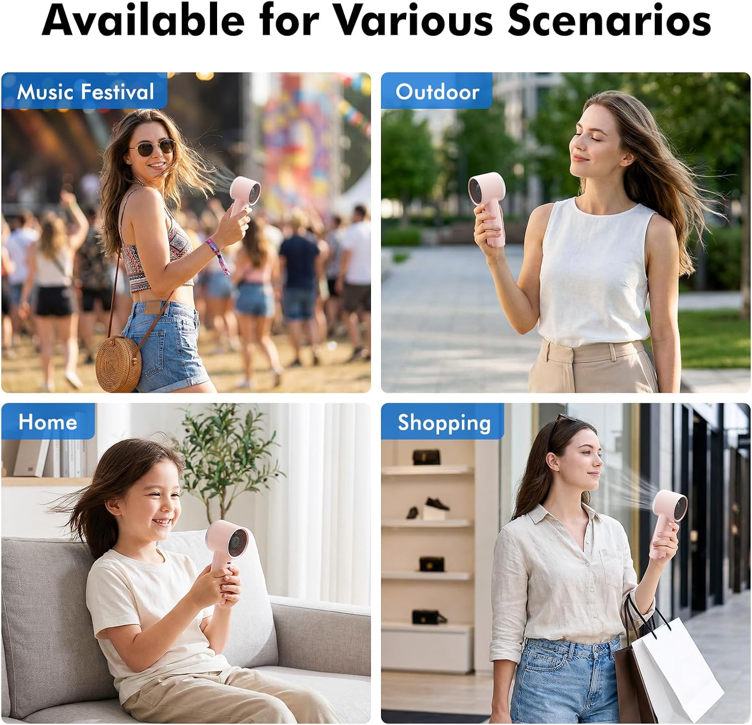Chic Travel Breeze Fan