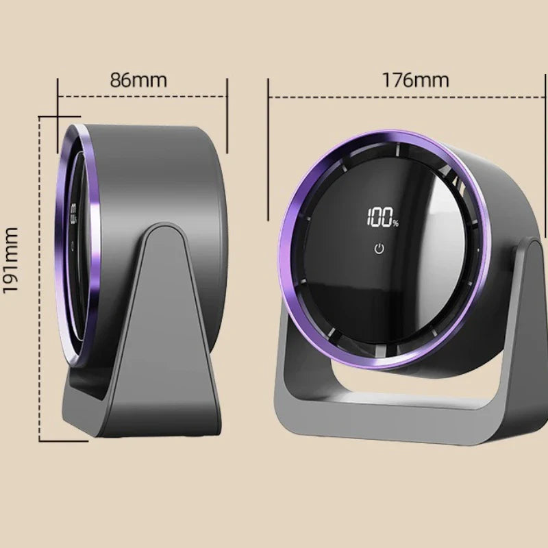 Compact Touch Display Fan