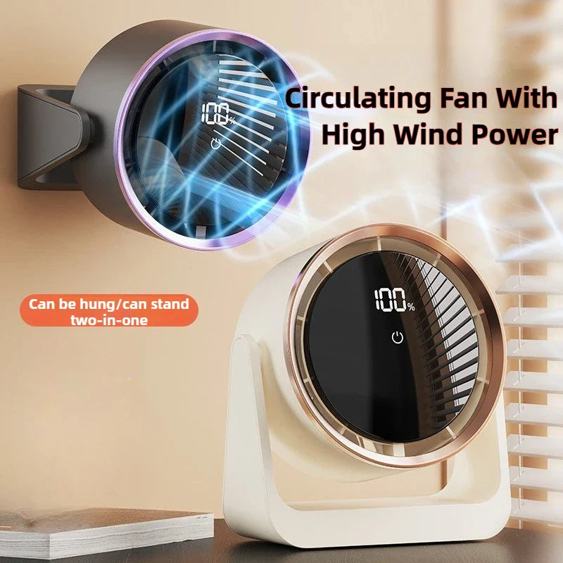 Compact Touch Display Fan