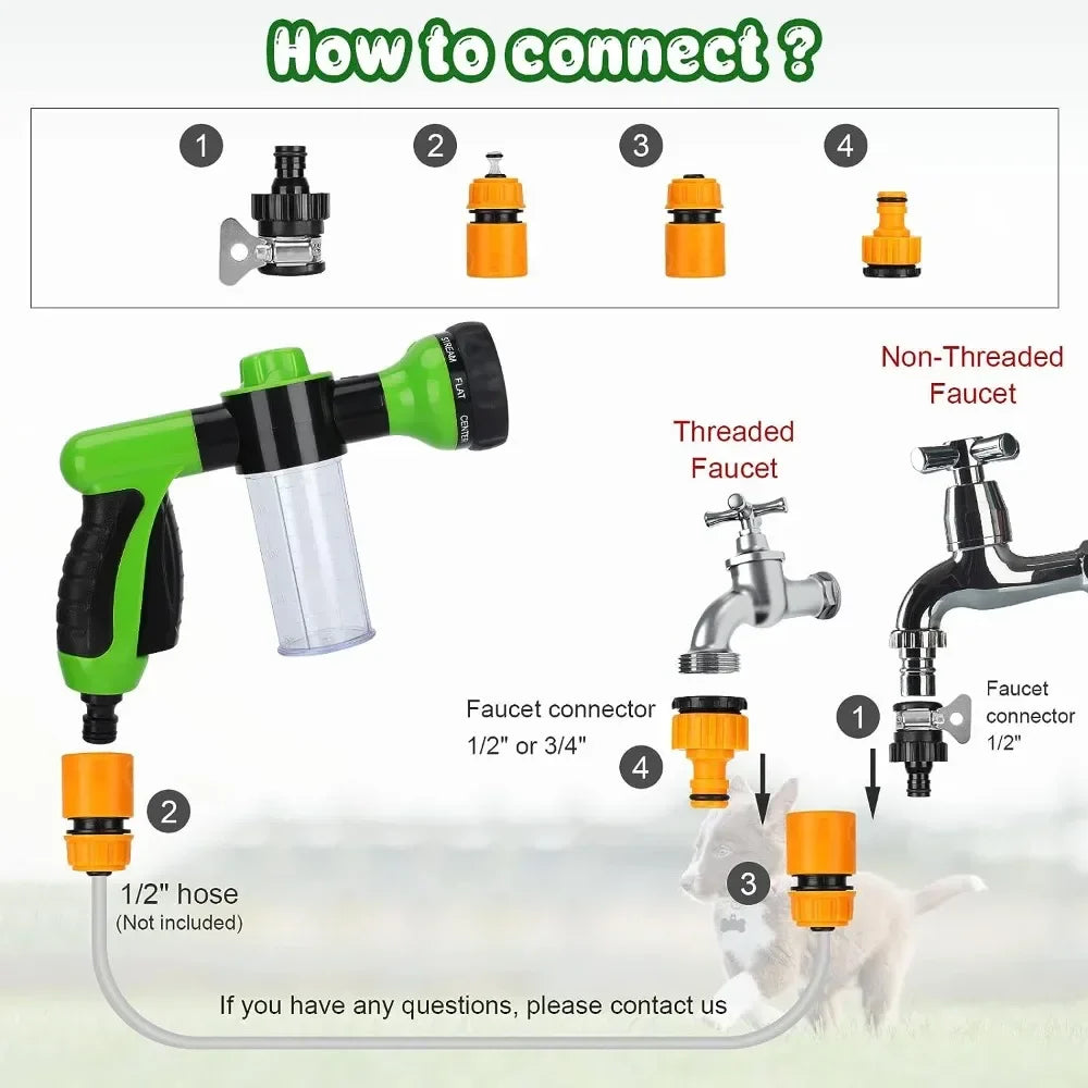 Pet Shower Power Sprayer