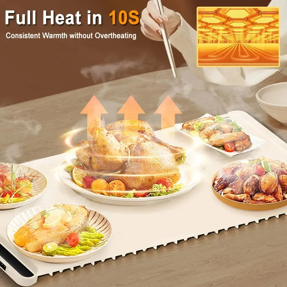 Foldable Food Warmer Mat
