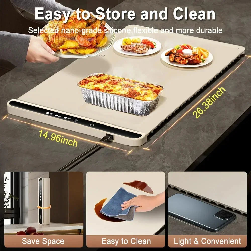 Foldable Food Warmer Mat
