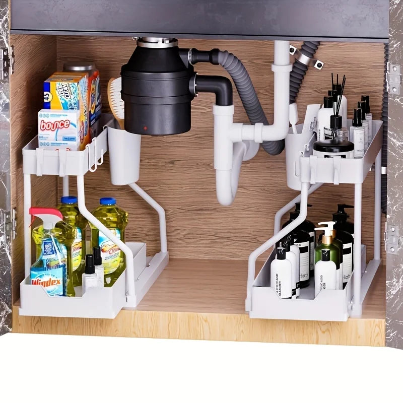 Smart Double-Tier Sink Organizer